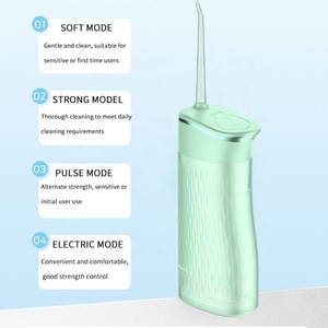 Hydropulseur dentaire portable et domestique, étanche IPX7, rechargeable, 4 modes, 200 ml, pour le nettoyage des dents - Product Image 3