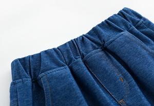 Jeans délavés pour garçons, pantalons harem turcs avec protection ventrale et collants intégrés, meilleurs produits pour l'importation - Product Image 3