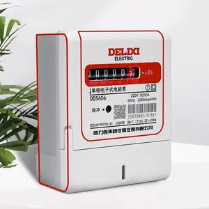 Dds606 Intelligente 220V 380V Eenfasige Elektronische Energiemeter