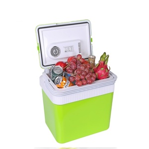 24L 12V DC Pecho portátil Refrigerador caravana <span class=keywords><strong>Camping</strong></span> Nevera al aire libre Refrigerador eléctrico Caja - Product Image 5