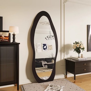 Wan Yusen Floor <b>Mirror</b> Wood Framed French Country Style Full Length Home Use - Product Image 1