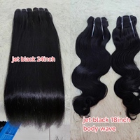 Letsfly 10A Cheveux vierges bruts 100% naturels, lots de 100 grammes, extensions de cheveux brésiliens blonds et noirs profonds, 12-32 pouces, vente en gros
