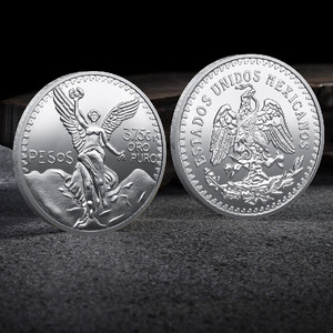 Moneda Conmemorativa Fusión Águila y Libertad, Token Metálico Personalizado, Regalo Coleccionable, Venta al por Mayor Directa de Fábrica - Product Image 2
