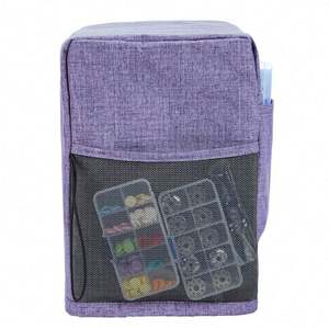 Free Sample <b>Automatic</b> <b>Sewing</b> <b>Machine</b> Parts Supplies Storage Dust Pouch Roll Top <b>Sewing</b> <b>Machine</b> Cover Bags - Product Image 2