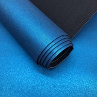 Métallique Vegan Faux Cuir PU Tissu Vinyle pour Sacs Chaussures Artisanat Iphone Cas-PVC Matériel pour Accessoires But Décoratif