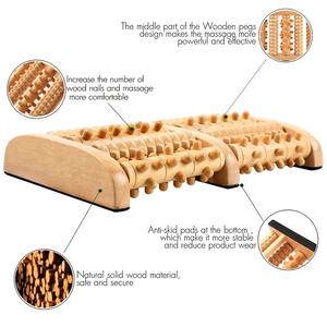 Rodillo masajeador para pies, rodillo para alivio de la fascitis Plantar, masaje para aliviar el dolor de pies, neuropatía, talón, espolón, dolor, masajeador gua sha - Product Image 4