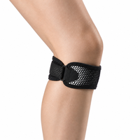 Sangle de soutien du genou en néoprène respirant professionnelle, réglable, pour le tendon rotulien, idéale pour le basketball/la course à pied et les blessures sportives