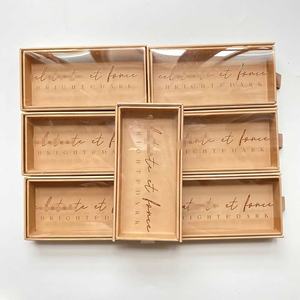 Großhandel 3D Nerz-Wimpern 15 18 20 22 25mm Kundenspezifische Verpackungsboxen mit Matter Laminierung 5 Paare pro Packung - Product Image 5