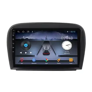TS10 Android 11 6 + 128G IPS araba Video Benz SL R230 2001-2012 araba multimedya oynatıcı DSP RDS araba ses sistemi