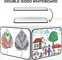 Tableau blanc magnétique Mini gomme double face effaçable à sec pour étudiants enfants