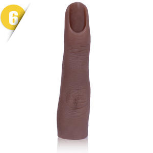 צבע sunkin מכירת מניקור סיליקון בפועל אצבעות מודל אימון מסמר רך מודל אימון מסמר גמיש ציפורן - Product Image 6