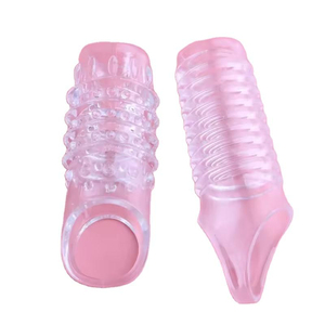 Anneau pénien pour l'agrandissement du pénis, cage à pénis, retardateur d'éjaculation, anneaux de pénis, préservatifs lavables, jouet sexuel pour hommes, gaine pénienne - Product Image 6