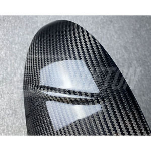MSY Style Dry Carbon Fiber <b>Side</b> Mirror Caps For Bentley Continental GT GTC 2018-2024 - Product Image 5