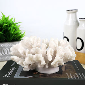 Witte Zee Coral Aquaria & Accessoires Woondecoratie Morden Vis Tank Aanvaardbaar Duurzame Keramiek Wit Koraal - Product Image 5