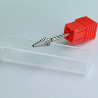 2.35mm Big Cone Bit Forets à ongles en carbure Bandes de ponçage pour perceuse à ongles électrique M Medium