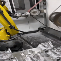 Sistema Automatizado de Desbarbado para Carcasas de Fundición a Presión con Precisión de Repetición de ±0.05mm, Ahorro de Mano de Obra, Operación 24/7, Celda Robótica con ROI Maximizado