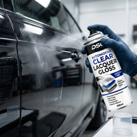 Vernis transparent haute performance en aérosol pour réparation automobile, laque de finition automobile