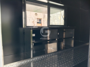 YITUO 4M Long Squave Type Mobile Street Coffee Bike Pizza Food <span class=keywords><strong>caravane</strong></span> remorque à <span class=keywords><strong>vendre</strong></span> - Product Image 3