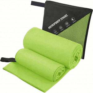 Toallas de Microfibra Super Absorbentes de Secado Rápido al por Mayor para Gimnasio, Natación, Yoga y Deportes con Bolsillo con Cierre - Product Image 1