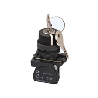 Interrupteur à bouton-poussoir en acier inoxydable IP65 10A 1NO résistant aux environnements fortement humides, à utiliser avec un joint d'étanchéité adapté