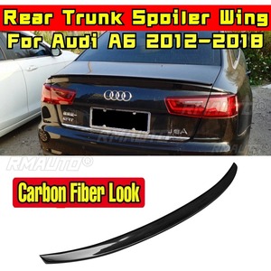 สปอยเลอร์หลัง สำหรับ Audi A6 C7 ปี 2012 2013 2014 2015 2016 2017 2018 ชุดแต่งสปอยเลอร์หลัง ชุดแต่งปีกหลัง - Product Image 2