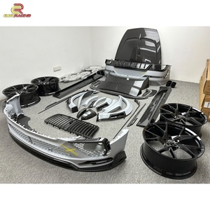 Kit de Carrocería de Fibra de Carbono Estilo MSY para Bentley Bentayga 2020+, Incluye Parachoques, Capó, Escape, Ruedas y Alerón - Product Image 2