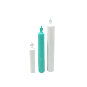 Chenyang Eco-friendly 5ml 10ml 15ml HDPE MDPE LDPE vazio Squeeze plástico twist off tubo para embalagens de cosméticos