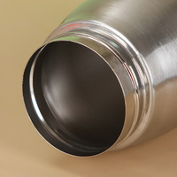 Nouveau design en acier inoxydable à double paroi Yerba Mate Ensemble de bouteilles de gourde naturelle Termo Vottle Thermos Flacon à café