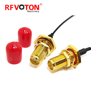 銅<span class=keywords><strong>UFL</strong></span>メス〜<span class=keywords><strong>SMA</strong></span>メス1.13 RF同軸延長防水ピグテールケーブルPVCジャケット付き - Product Image 2