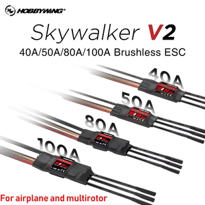 Ban đầu hobbywing Skywalker loạ<span class=keywords><strong>t</strong></span> 2-6S 20A 30A 40A 50A 60A 80A 100A không chổi than ESC <span class=keywords><strong>t</strong></span>ốc độ điều khiển với ubec cho RC Quadcopter - Product Image 5