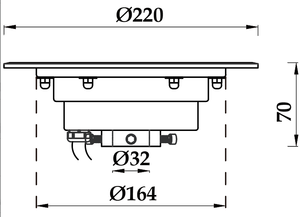 Projecteur LED de <span class=keywords><strong>piscine</strong></span> haute puissance <span class=keywords><strong>à</strong></span> fentes, étanche en acier inoxydable pour extérieur, avec fonction de changement de couleur - Product Image 2