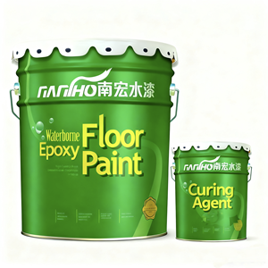 طلاء سائل متعدد الألوان مخصص لمواقف السيارات في الطوابق السفلية، مكون من جزأين، إيبوكسي مائي مع رمل ملون، للاستخدام الداخلي والخارجي - Product Image 4