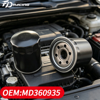 Filtre à huile moteur de haute qualité pour voiture, vente en gros, pour OEM MD360935, compatible avec BYD F3 Mitsubishi Delica modèle 2008, moteur 4G15S, 2008-2010