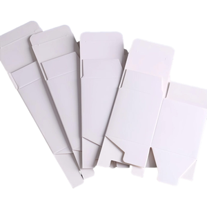 Caja <span class=keywords><strong>de</strong></span> Cartón Rectangular con Logotipo Personalizado, Caja <span class=keywords><strong>de</strong></span> Papel para Cosméticos, Perfumes, Tazas, Minoristas <span class=keywords><strong>y</strong></span> Mayoristas, Caja <span class=keywords><strong>de</strong></span> Embalaje <span class=keywords><strong>de</strong></span> Papel Blanco - Product Image 5