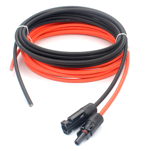 Câble solaire en cuivre à 2 conducteurs, prix usine, avec connecteurs PV standard pré-assemblés - Product Image 5