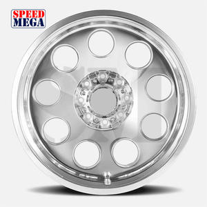 Rines Personalizados Forjados para Camionetas Todoterreno 24x14 26x14 28x14 8 Birlos, Ruedas Reforzadas para GMC SIERRA 3500 DRW - Product Image 3