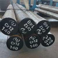 Barre ronde en acier au carbone Cr12 Cr12MoV Cr12Mo1V1 D3 de 12 mm à 400 mm de diamètre, recuit HB 200-250 pour l'usinage