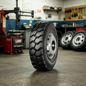 Pneu de camion pour longues distances 8.25R16-16PR, pneu radial pour semi-remorque, usage intensif - Product Image 1