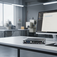 Mini-ordinateur OPS en gros Intel Core i5-7400 Windows 10 Pro Système embarqué Lecteur d'affichage numérique pour écran interactif