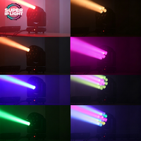 Projecteur Lyre Mobile 12*40W RGBW Big Bee Eye 480W avec Zoom et Contrôle Pixel pour DJ, Mariages et Éclairage Scénique