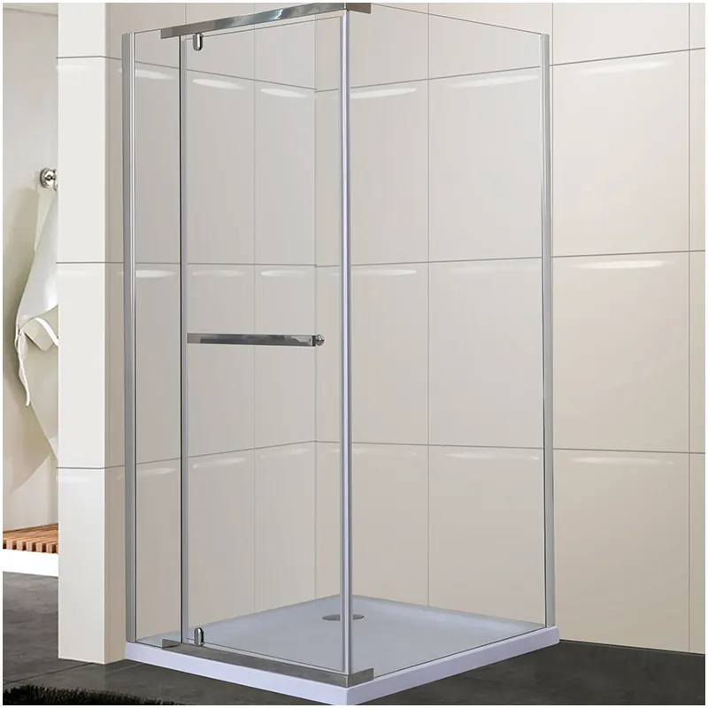 aluminium frame pivot glass shower door slide shower room pivot door bathroom shower enclosures