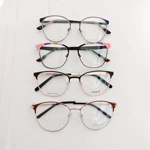 Montures de lunettes en métal léger, zéro pression sur le pont nasal, design minimaliste et polyvalent pour le quotidien, les affaires et le maquillage - Product Image 6