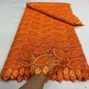 <span class=keywords><strong>Dentelle</strong></span> en cordon de chiffon écologique de luxe avec perles, tissu de <span class=keywords><strong>dentelle</strong></span> africaine Aso Ebi, <span class=keywords><strong>dentelle</strong></span> de mariage de haute qualité - Product Image 1