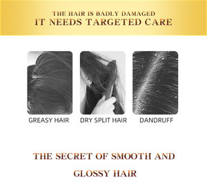 Sampo pertumbuhan rambut, perawatan kulit kepala kering ketombe seboroic Dermatitis <span class=keywords><strong>Psoriasis</strong></span> dengan anti-folikulitis - Product Image 6