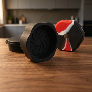 Custom Logo Silicone <b>Herb</b> <b>Grinder</b> Multi Layer Manual Dry <b>Herb</b> Crusher Metal Spice <b>Grinders</b> Smoking Accessories Wholesale - Product Image 2