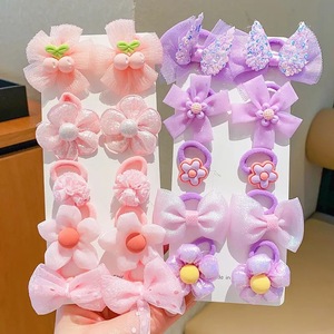 10 pz/<span class=keywords><strong>set</strong></span> nuovi per bambini cravatte per <span class=keywords><strong>capelli</strong></span> principessa <span class=keywords><strong>accessori</strong></span> per <span class=keywords><strong>capelli</strong></span> dolci graziosi ragazze fiori per <span class=keywords><strong>capelli</strong></span> elastici per neonati - Product Image 1