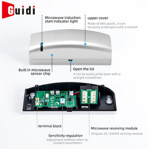 Capteur infrarouge moderne pour système <span class=keywords><strong>de</strong></span> sécurité <span class=keywords><strong>de</strong></span> portail, dispositif <span class=keywords><strong>de</strong></span> sécurité <span class=keywords><strong>de</strong></span> <span class=keywords><strong>porte</strong></span> automatique, unité <span class=keywords><strong>de</strong></span> faisceau <span class=keywords><strong>de</strong></span> sécurité, dispositif <span class=keywords><strong>de</strong></span> performance, qualité externe ABS - Product Image 2