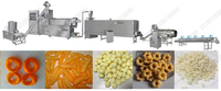 Ce Aangepaste Granen Maïs Snacks Voedsel Verwerking Maker Machine Productielijn Plant