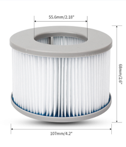 Cartouche filtrante de type Mspa <span class=keywords><strong>BRAST</strong></span> pour piscine gonflable FD2089, bain à remous gonflable, piscine à eau chaude - Product Image 1