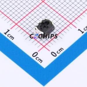 TS07-TBW1EH3.5 Tactile Switch SMD-5P,4.5x3.4mm Switch Single Pole Single Throw Round Button 1.8N Horizontal Mount - Product Image 2